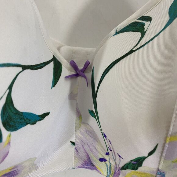 Womens Cacique Plus Smooth Balconette Bra Purple Floral 42DDD - Picture 3 of 10